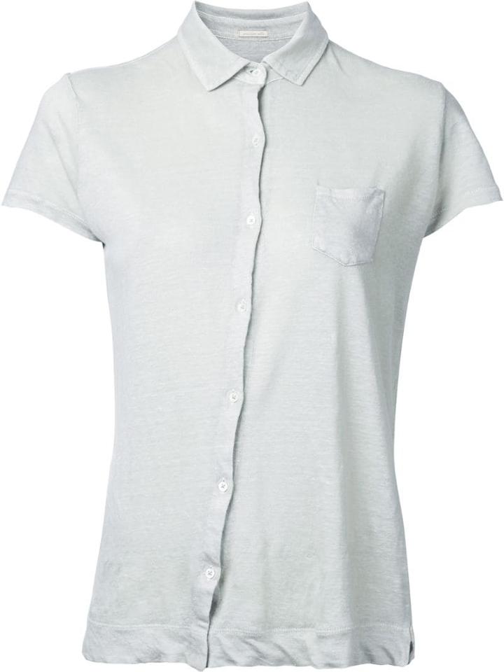 Massimo Alba Off-center Button Fastening Shirt - Neutrals