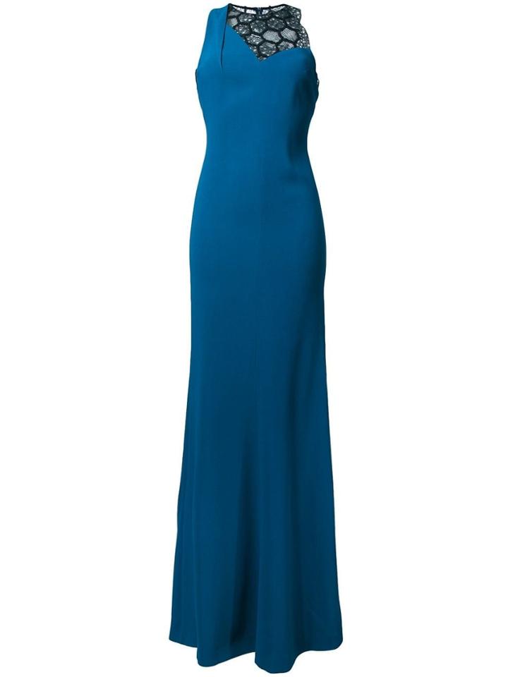 Roland Mouret 'tolson' Gown - Blue