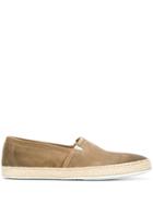 Doucal's Classic Slip-on Sneakers - Brown