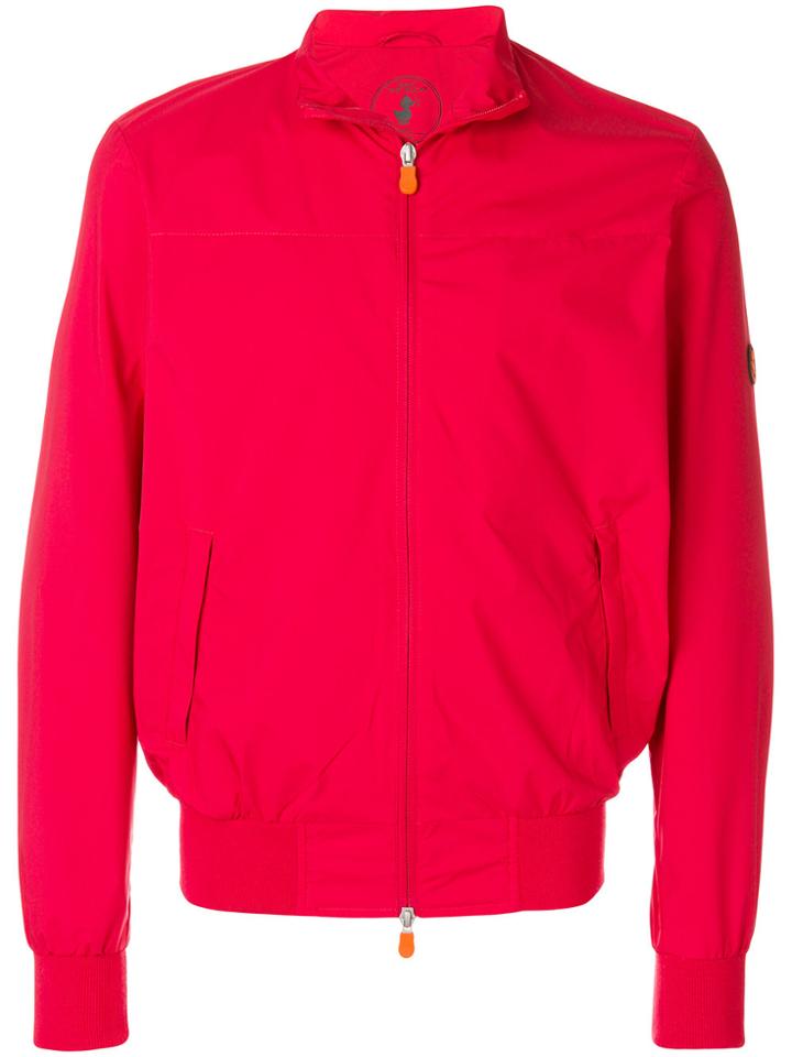 Save The Duck Zip Up Jacket - Red