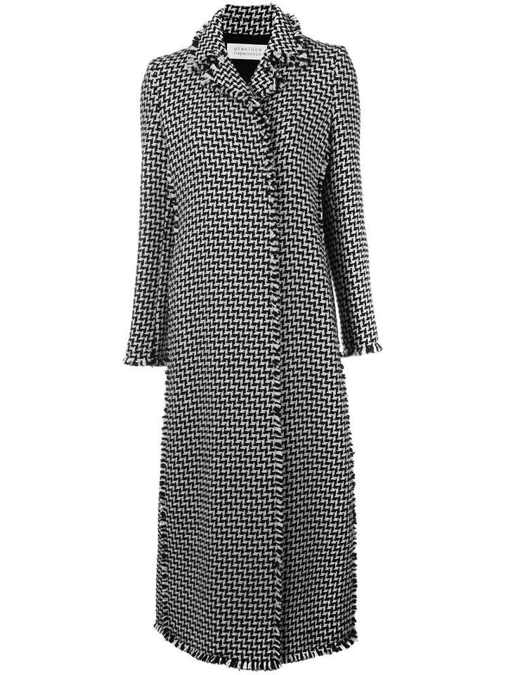 Gianluca Capannolo Tweed Mid Coat