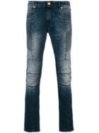 Pierre Balmain Slim-fit Trousers - Blue