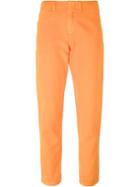Polo Ralph Lauren 'quin' Boyfriend Jeans, Women's, Size: 8, Yellow/orange, Cotton