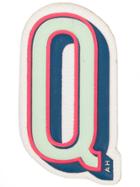 Anya Hindmarch Q Sticker - Multicolour