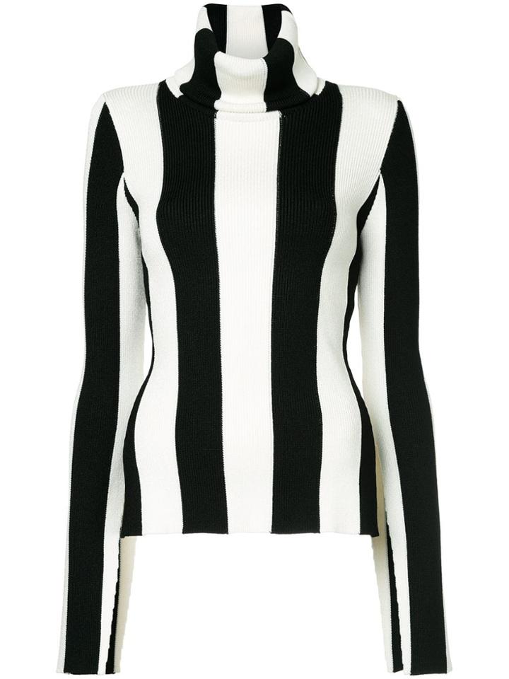 Monse Striped Jumper - White