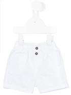 Babe And Tess - Elasticated Shorts - Kids - Cotton/elastodiene - 24 Mth, White