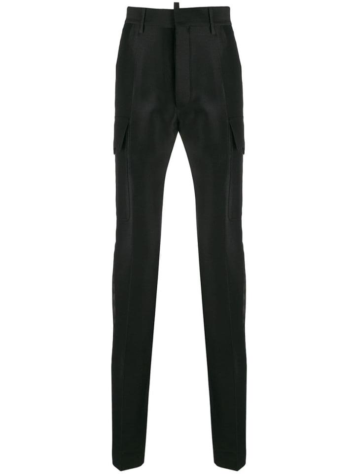 Dsquared2 Cargo Suit Trousers - Black