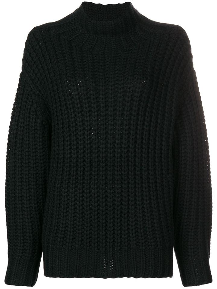 Iro Alladin High Neck Sweater - Black