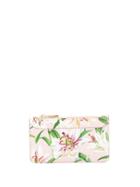 Dolce & Gabbana Lily-print Cardholder - Pink