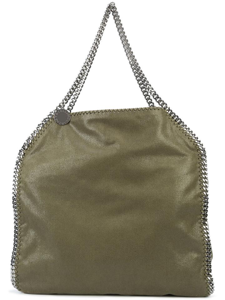 Stella Mccartney Large Falabella Tote - Green