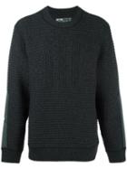 Adidas Crew Neck Jumper, Men's, Size: Large, Black, Polyamide/polyester/wool