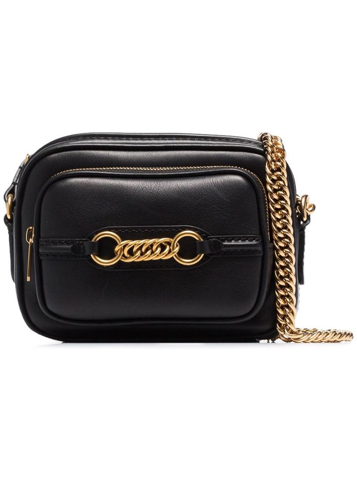 Burberry Burb Lthr Link Cam Bag - Black