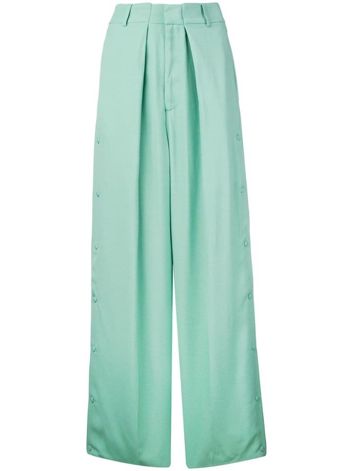 Golden Goose Deluxe Brand High Waisted Trousers - Green