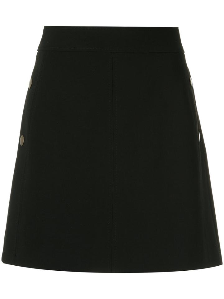 Talie Nk - Straight Skirt - Women - Polyester/spandex/elastane/viscose - 34, Black, Polyester/spandex/elastane/viscose