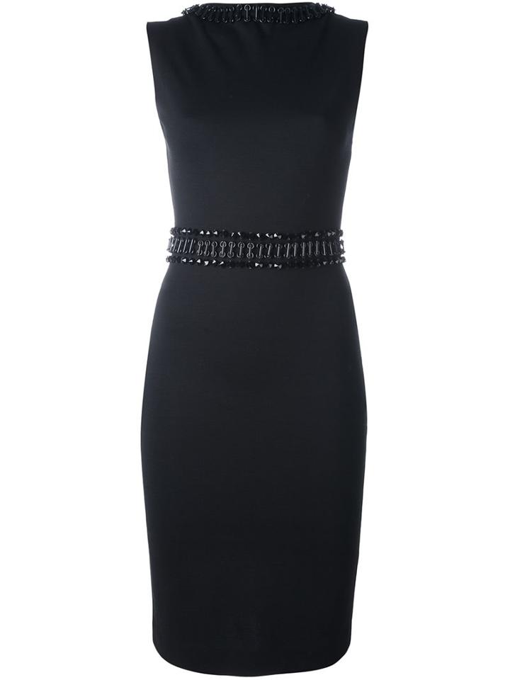 Dsquared2 Embellished Detail Fitted Dress