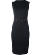 Dsquared2 Embellished Detail Fitted Dress