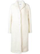 Jil Sander Single Breasted Coat - White