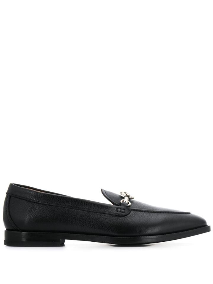 Etro Buckled Loafers - Black