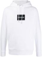 Calvin Klein Jeans Logo Patch Hoodie - White