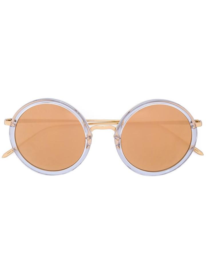 Linda Farrow Round Eye Sunglasses