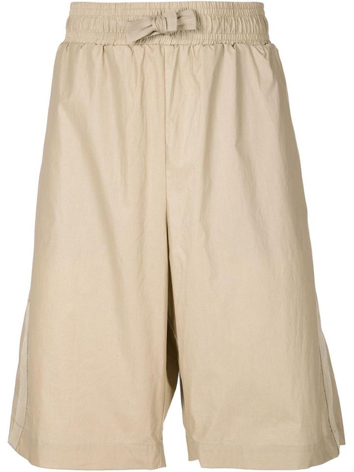 Christopher Raeburn Lightweight Shorts, Men's, Size: Large, Nude/neutrals, Cotton