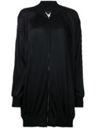 Comme Des Garçons Vintage Pleated Bomber Jacket - Black