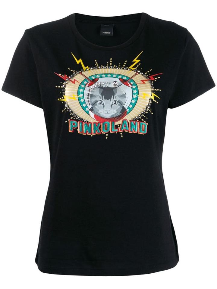 Pinko 'pinkoland' T-shirt - Black