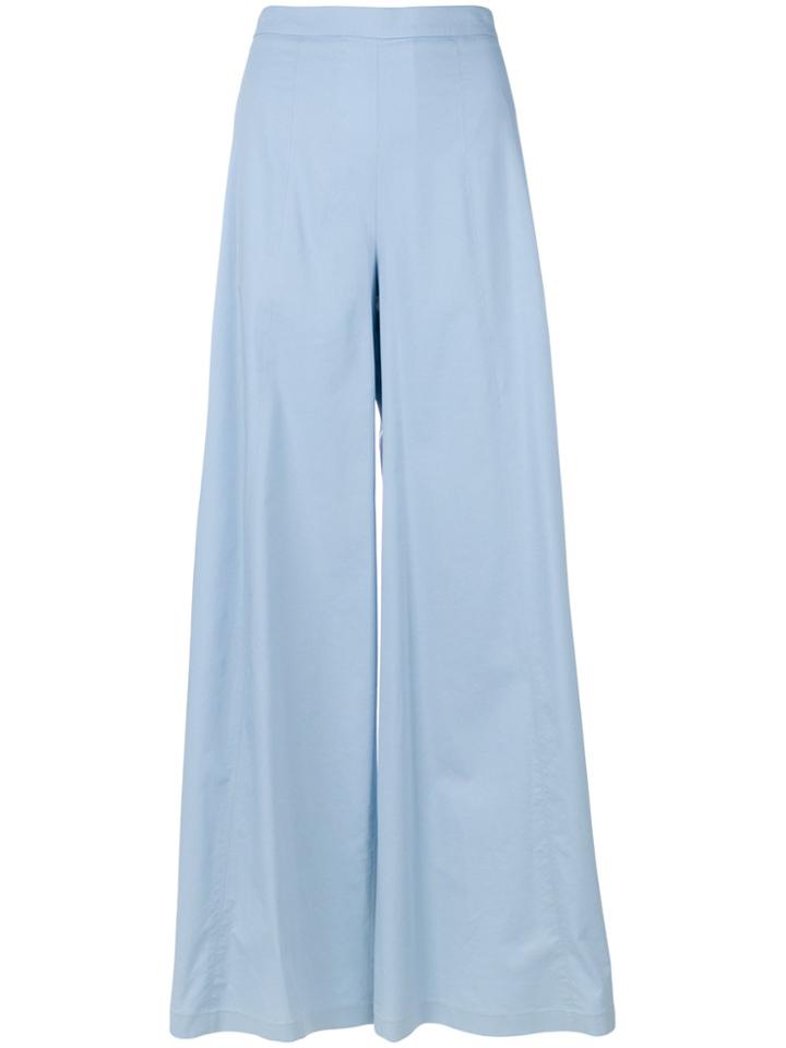 L'autre Chose Palazzo Pants - Blue