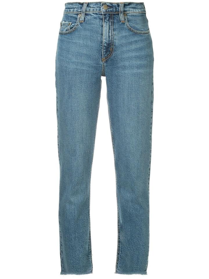 Nobody Denim True Ankle Jeans - Blue