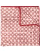 Brunello Cucinelli Geometric Pattern Scarf - Red