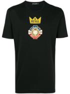 Dolce & Gabbana Royal Printed T-shirt - Black