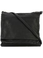 Guidi - Kangaroo Shoulder Bag - Unisex - Leather - One Size, Black, Leather