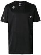 Lanvin Embroidered Crew Neck T-shirt - Black
