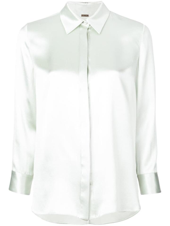 Adam Lippes Concealed Front Shirt - Green