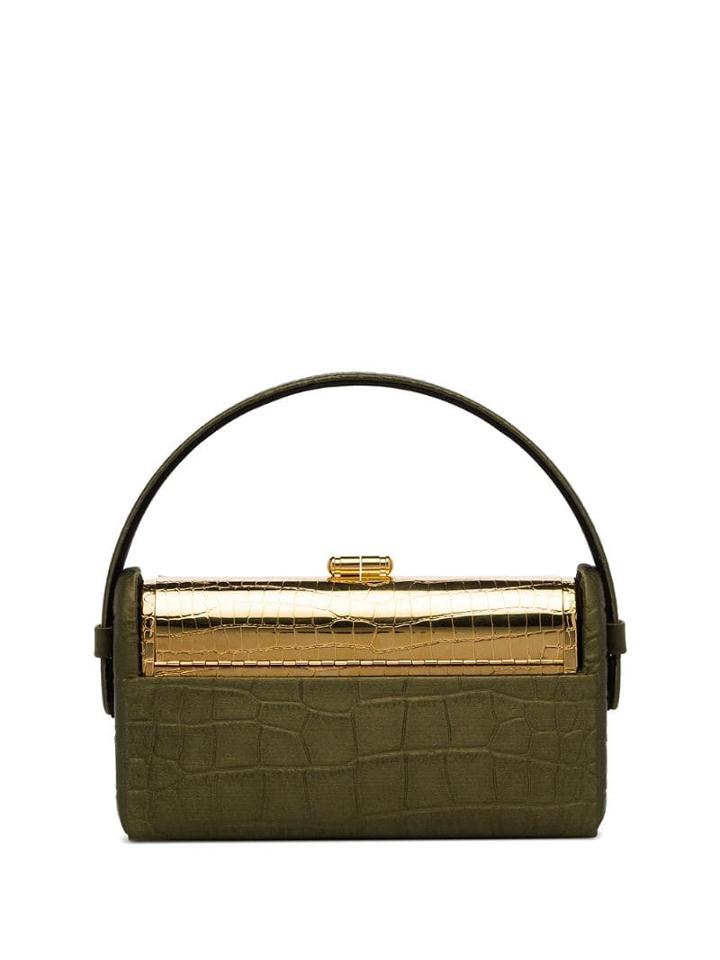 Bienen Davis Regine Minaudière Clutch - Green