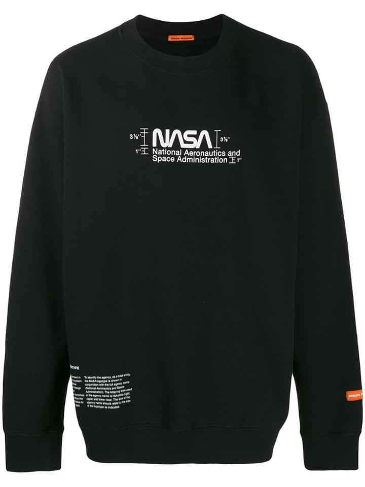 Heron Preston Logo Sweater - White
