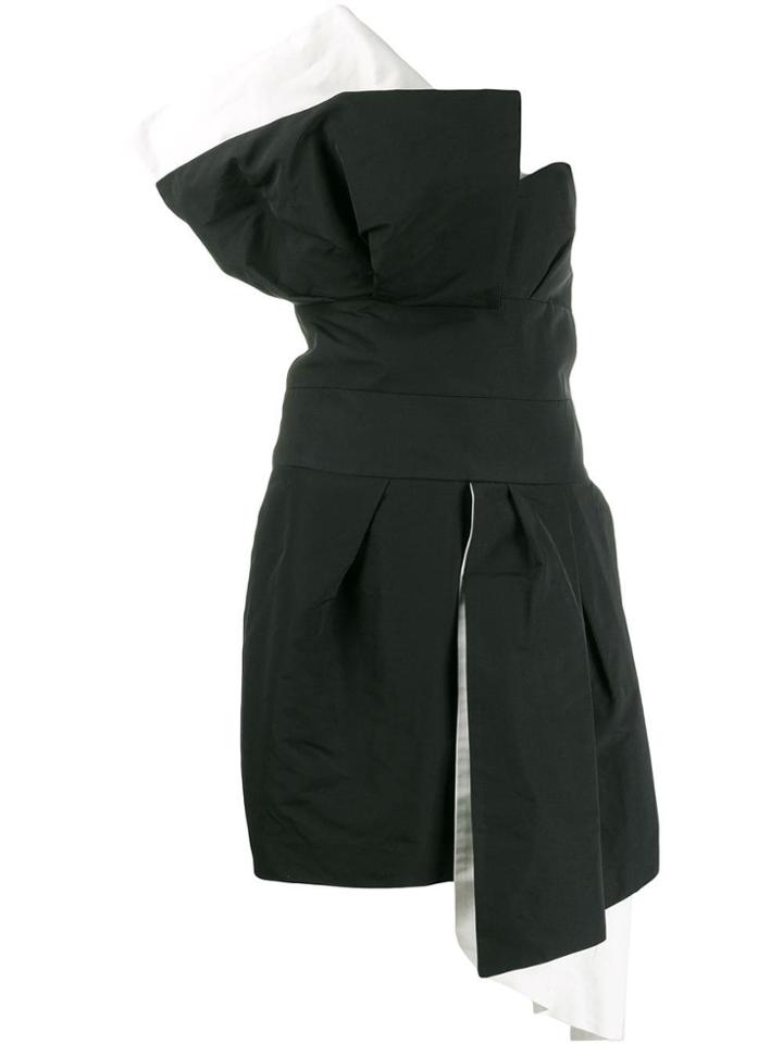 Alexandre Vauthier Asymmetric Layered Dress - Black