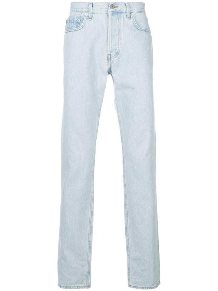 Yeezy Straight Leg Jeans - Blue