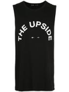 The Upside Logo Tank - Black