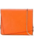 Valextra Asymmetric Flap Crossbody Bag