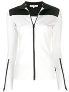 Proenza Schouler Zipped Cuffs Sweatshirt - White