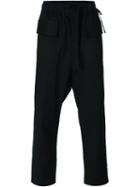Damir Doma 'polate' Trousers, Men's, Size: Small, Black, Cotton