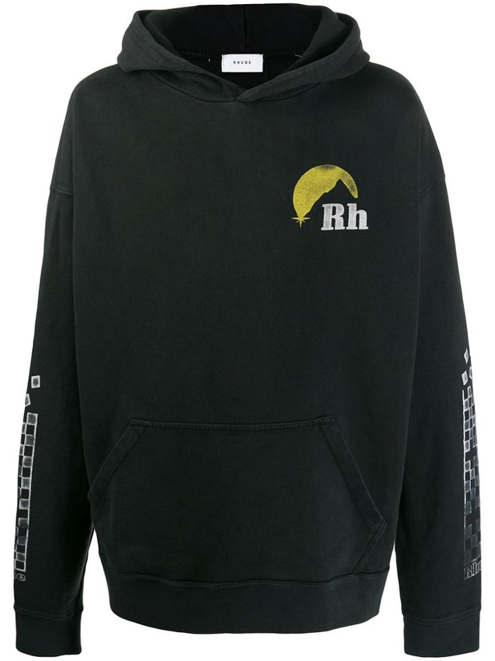 Rhude Moonlight Hoodie - Black