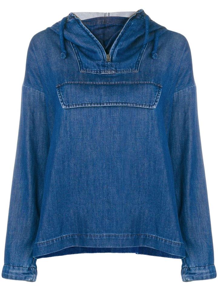 Closed Pull-over Denim Jacket - Blue