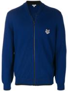 Armani Jeans Zipped Bomber Sweatshirt - Pink & Purple