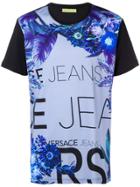 Versace Jeans All-over Print T-shirt - Black