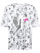 Rochambeau Water Droplet Print T-shirt - Grey