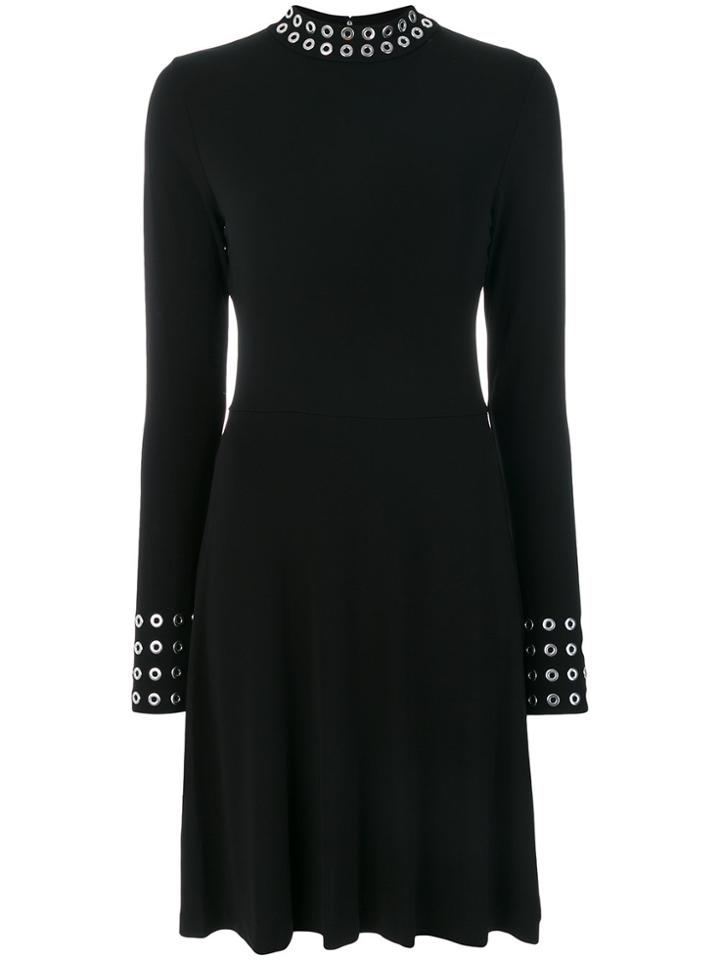 Michael Michael Kors Eyelet Dress - Black