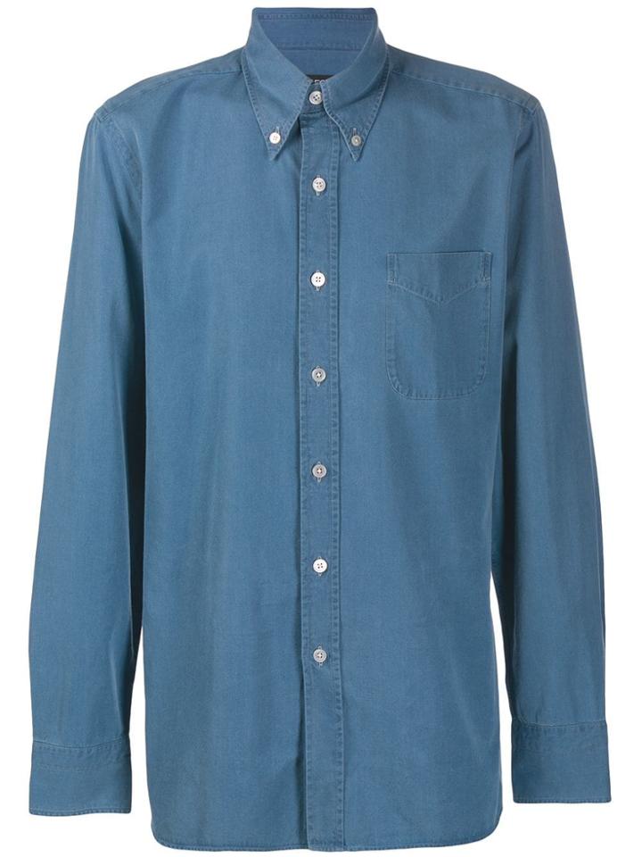 Tom Ford Relaxed-fit Shirt - Blue