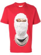 Ih Nom Uh Nit Face Printed T-shirt - Red
